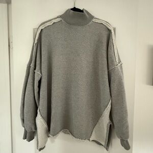 We The Free Wonderful Gray Sweater Size S